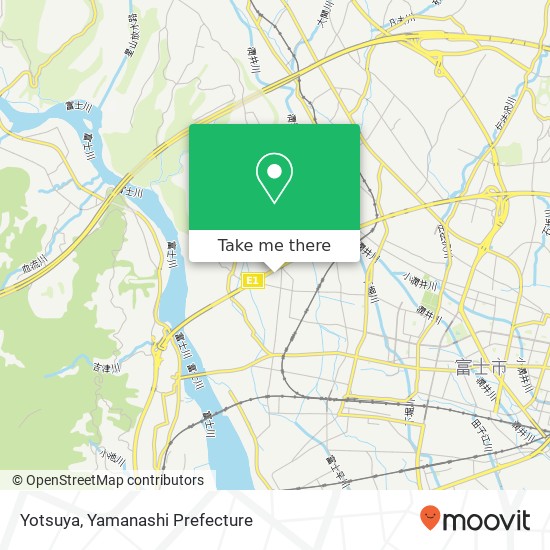 Yotsuya map