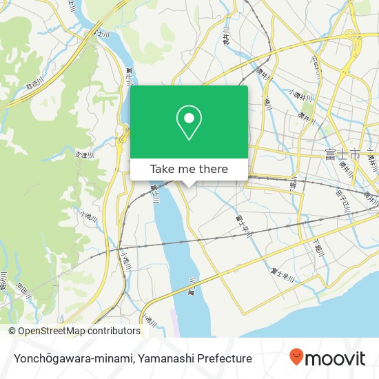 Yonchōgawara-minami map