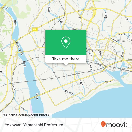 Yokowari map