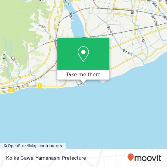 Koike Gawa map
