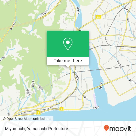 Miyamachi map