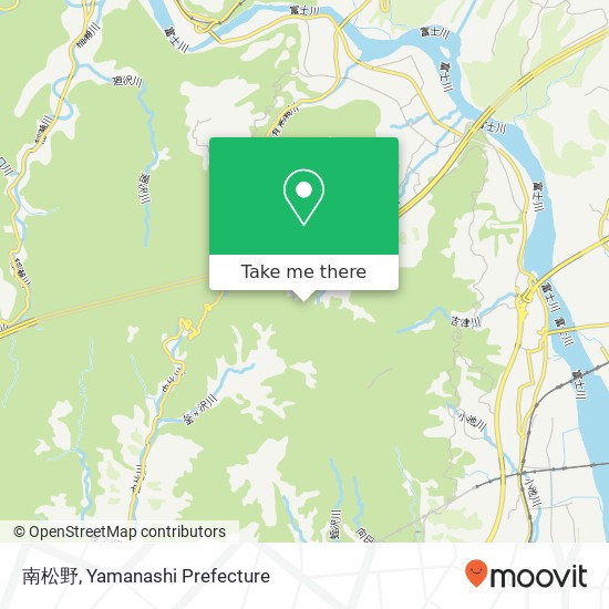 南松野 map