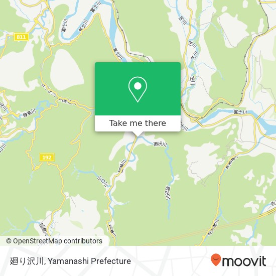 廻り沢川 map