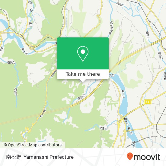 南松野 map