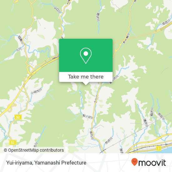 Yui-iriyama map