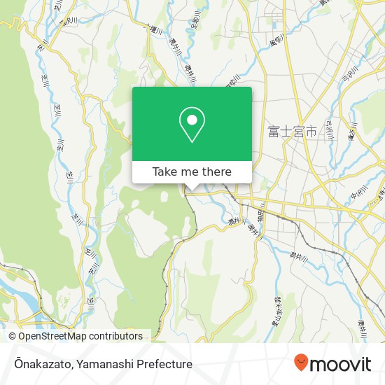 Ōnakazato map