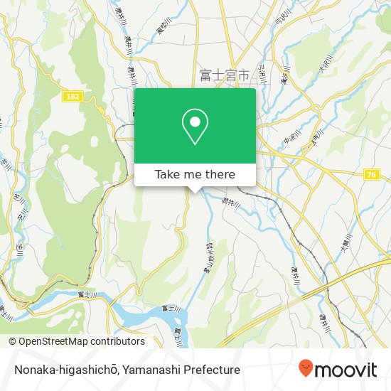 Nonaka-higashichō map