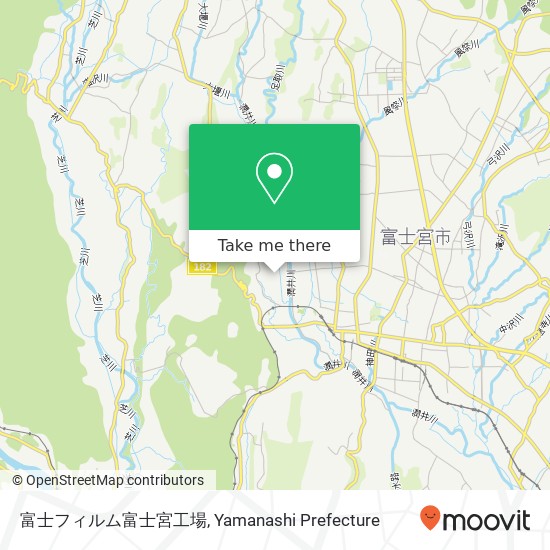 富士フィルム富士宮工場 map