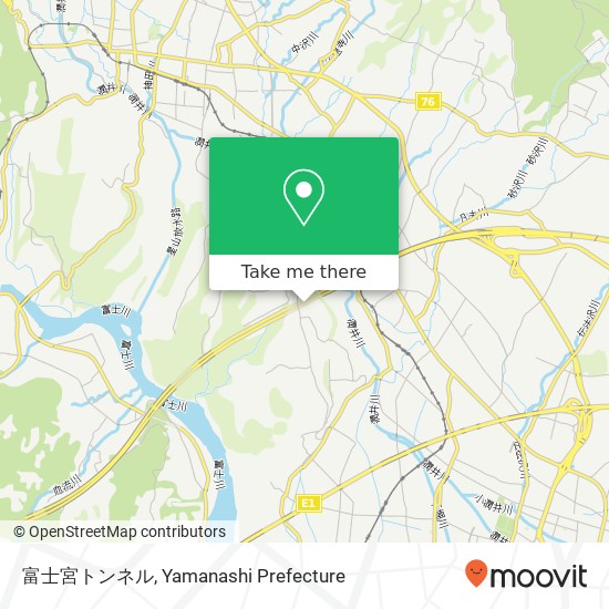 富士宮トンネル map