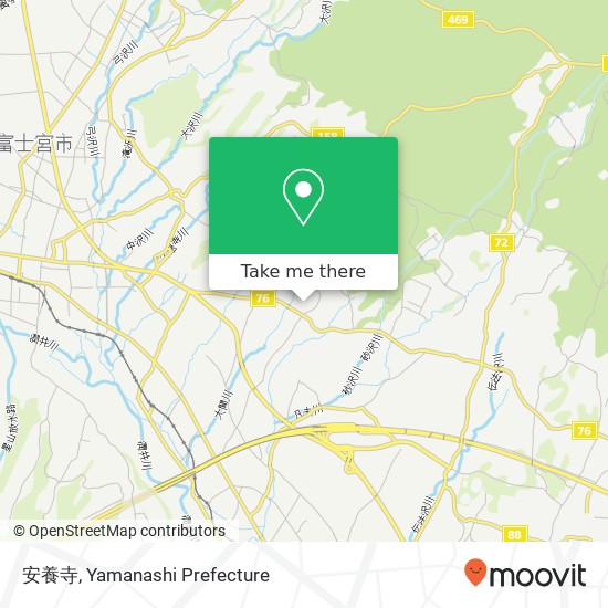 安養寺 map