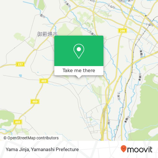 Yama Jinja map