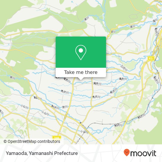 Yamaoda map