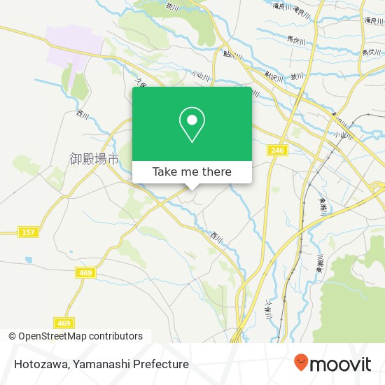 Hotozawa map