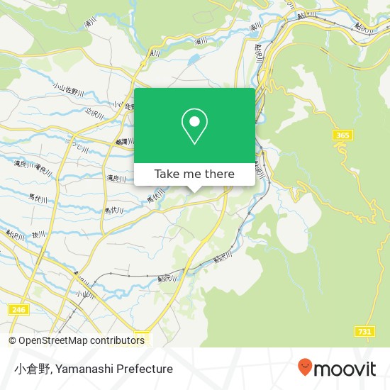 小倉野 map