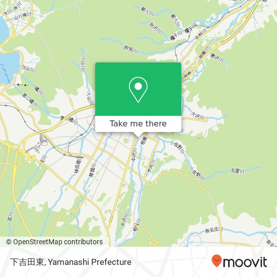 下吉田東 map