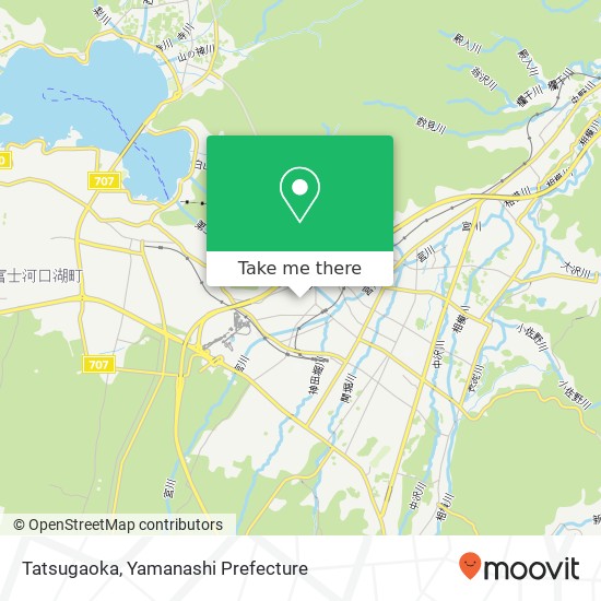 Tatsugaoka map