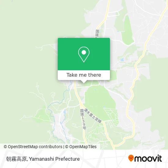 Asagiri Highland map