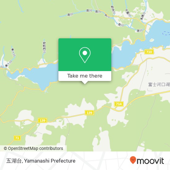 五湖台 map