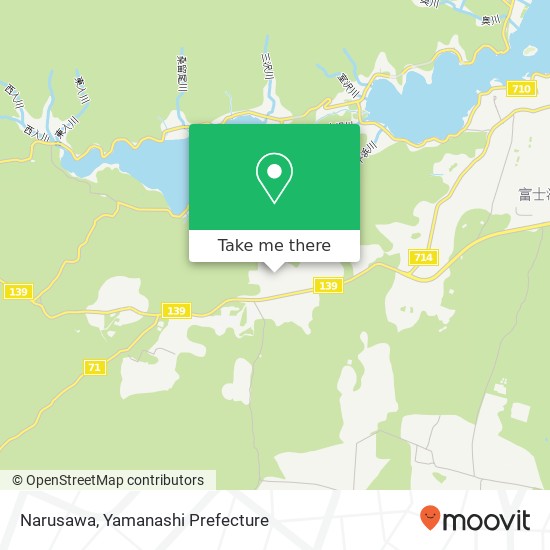 Narusawa map