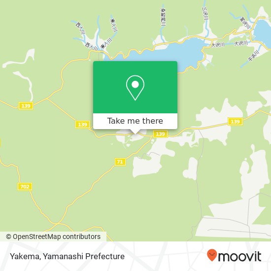 Yakema map