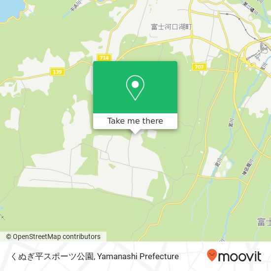 くぬぎ平スポーツ公園 map