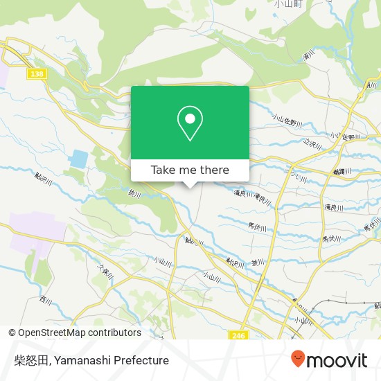 柴怒田 map