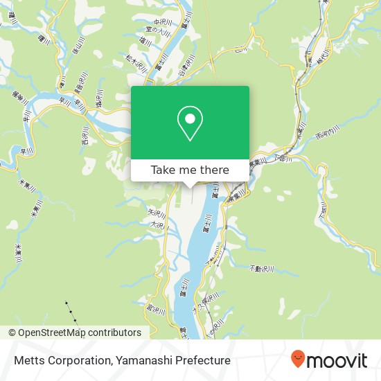 Metts Corporation map