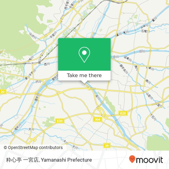 粋心亭 一宮店 map