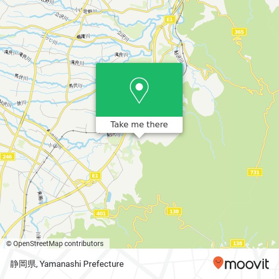 静岡県 map