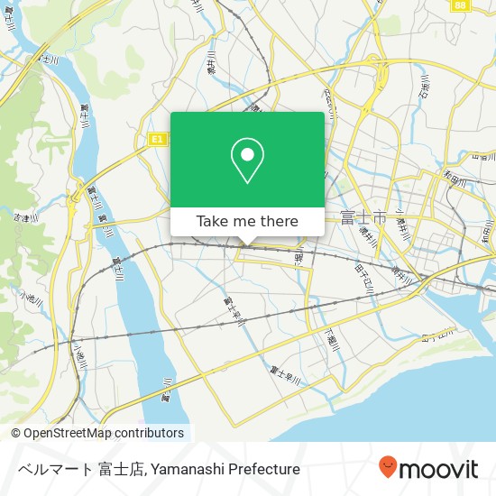 ベルマート 富士店 map