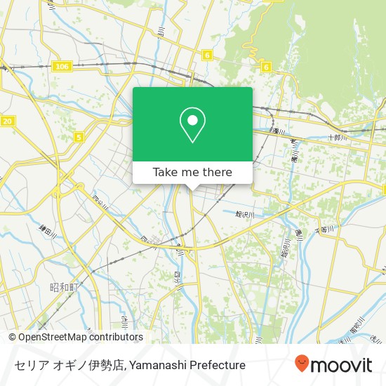 セリア オギノ伊勢店 map