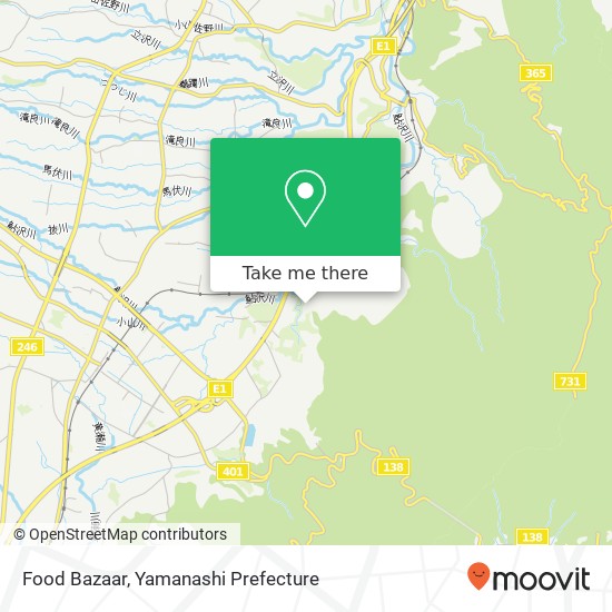Food Bazaar map