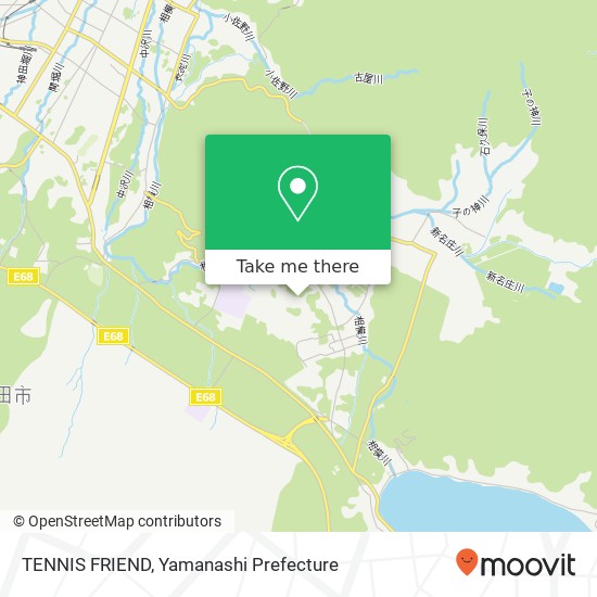 TENNIS FRIEND map