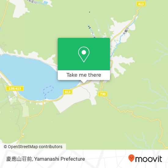 慶應山荘前 map