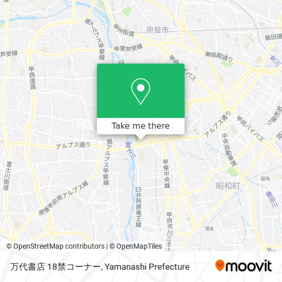 万代書店 18禁コーナー map