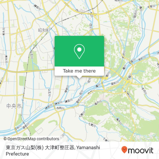 東京ガス山梨(株) 大津町整圧器 map