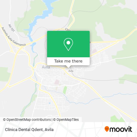 Clínica Dental Qdent map