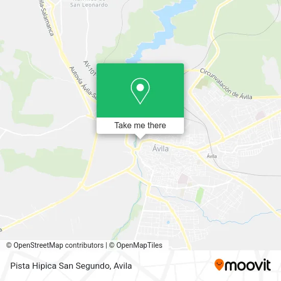 Pista Hipica San Segundo map