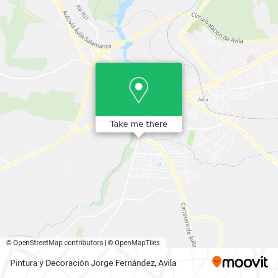 Pintura y Decoración Jorge Fernández map