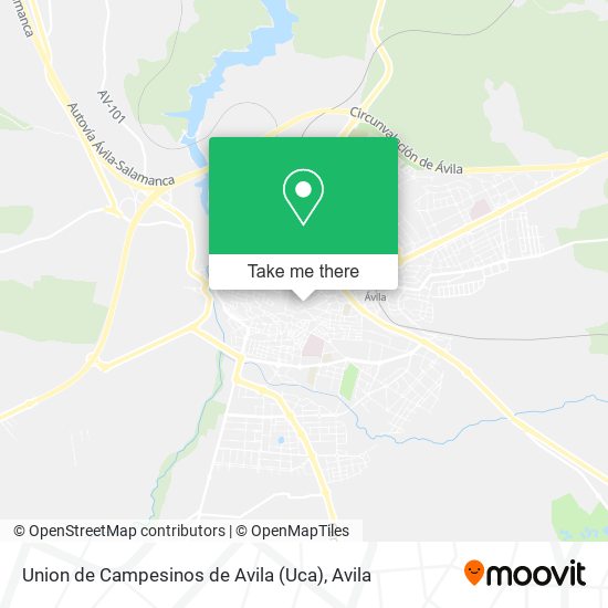 Union de Campesinos de Avila (Uca) map