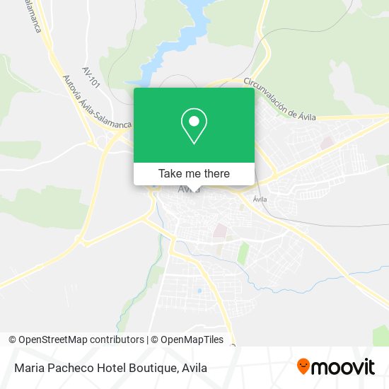 Maria Pacheco Hotel Boutique map