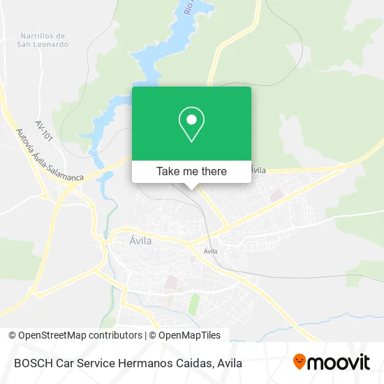 BOSCH Car Service Hermanos Caidas map