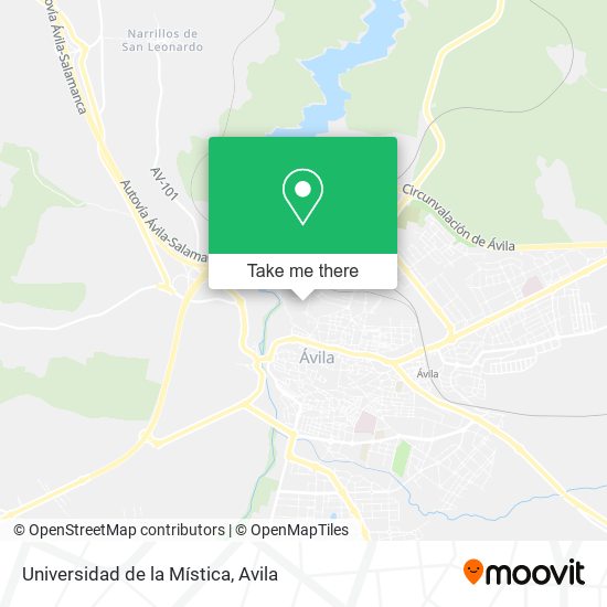 mapa Universidad de la Mística