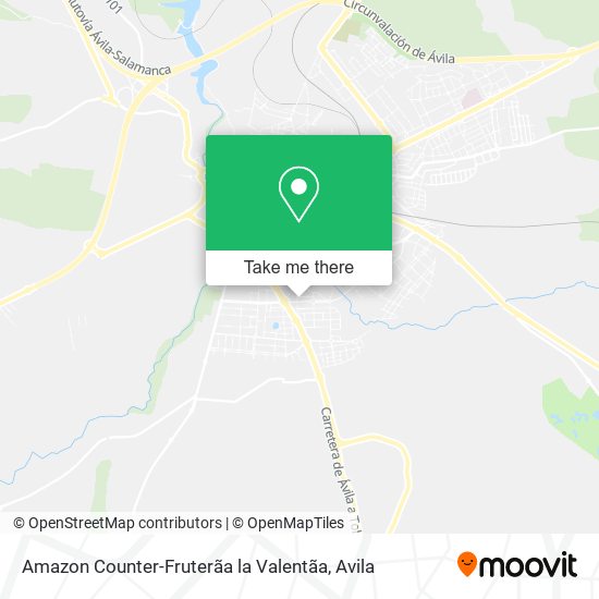 Amazon Counter-Fruterãa la Valentãa map