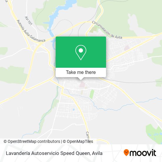 Lavandería Autoservicio Speed Queen map