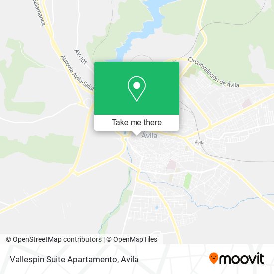 Vallespin Suite Apartamento map