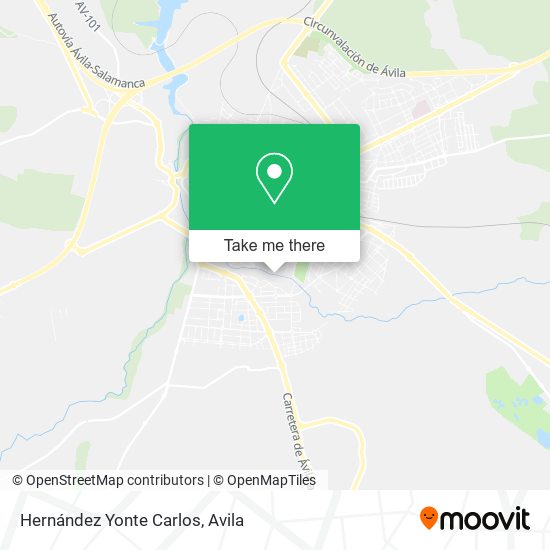 Hernández Yonte Carlos map