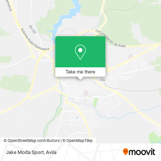 Jake Moda Sport map
