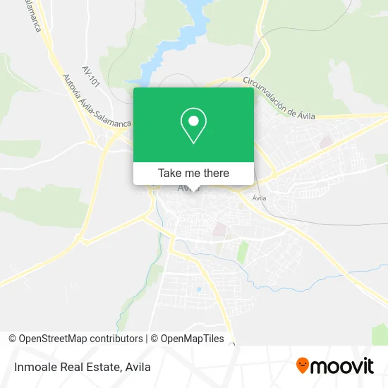 Inmoale Real Estate map