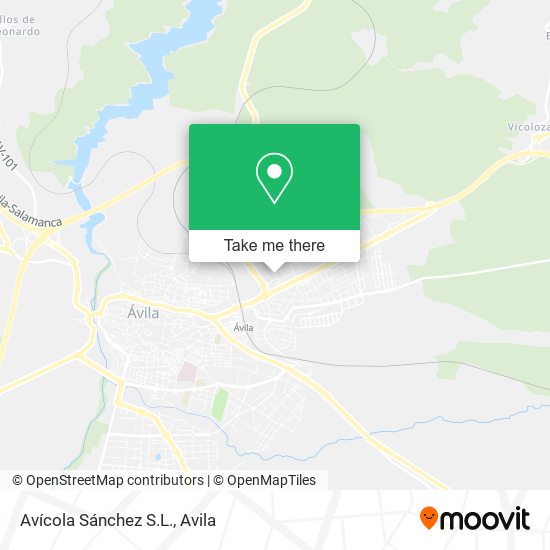 Avícola Sánchez S.L. map